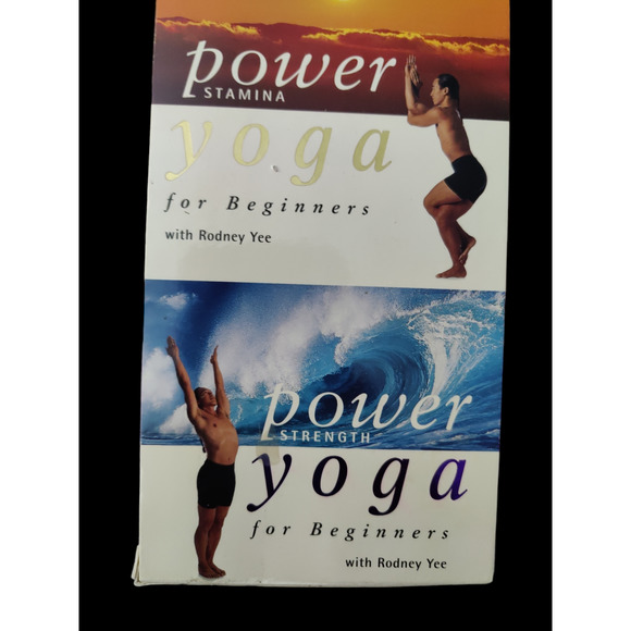 VHS tapes bundle Power of Yoga and Walk Away the Pounds - Picture 2 of 5